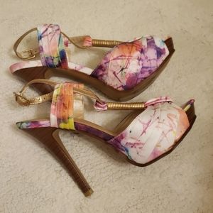 High heel sandals